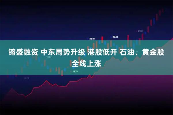 镕盛融资 中东局势升级 港股低开 石油、黄金股全线上涨